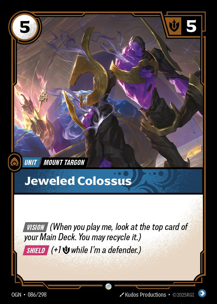 Jeweled Colossus (Foil) - OGN-086