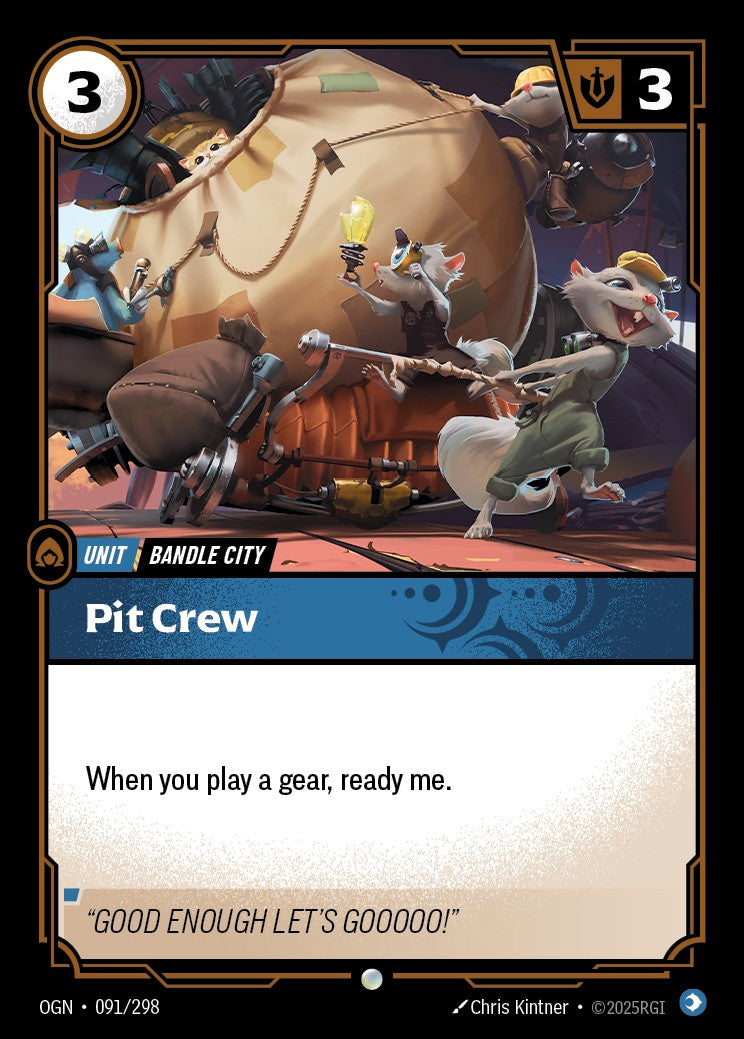 Pit Crew (Foil) - OGN-091