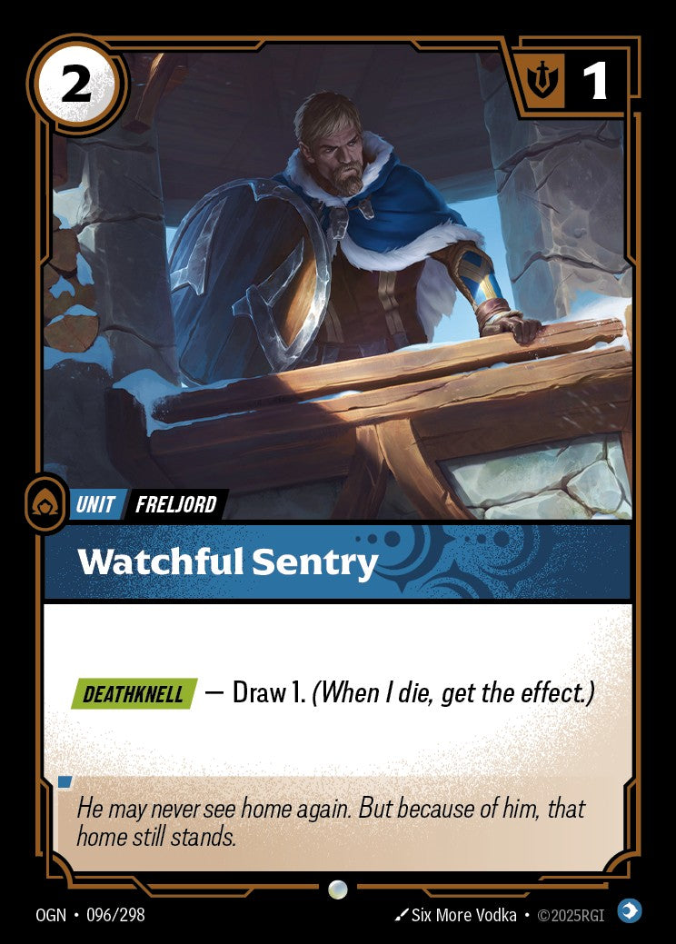 Watchful Sentry (Foil) - OGN-096