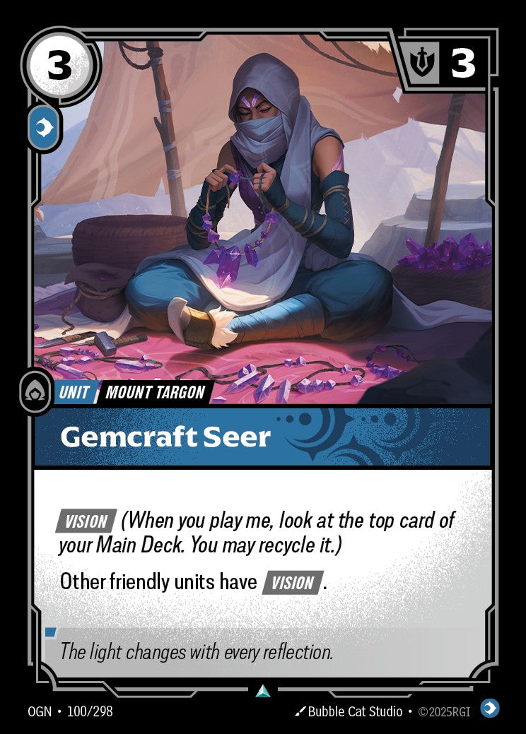 Gemcraft Seer (Foil) - OGN-100