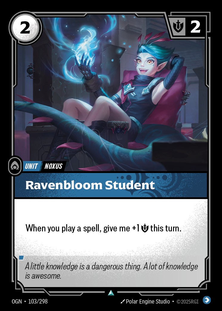 Ravenbloom Student (Foil) - OGN-103