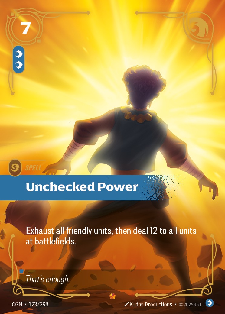Unchecked Power - OGN-123