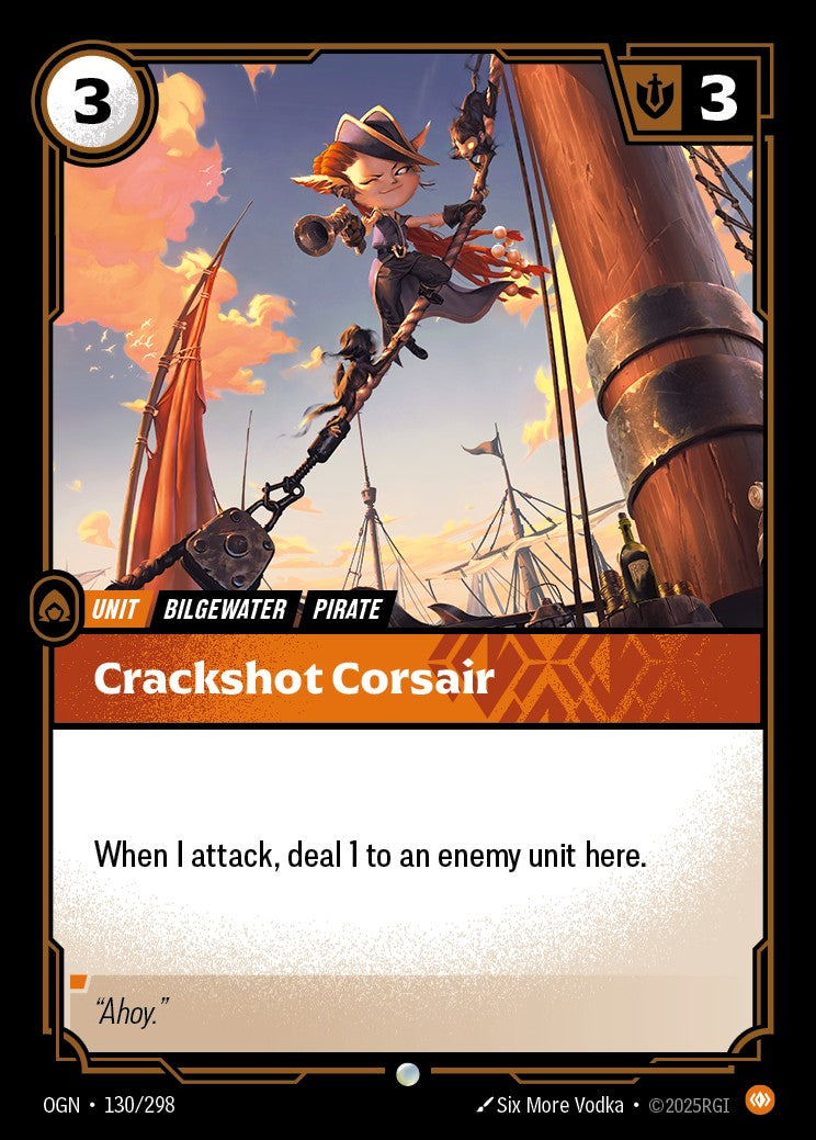 Crackshot Corsair (Foil) - OGN-130