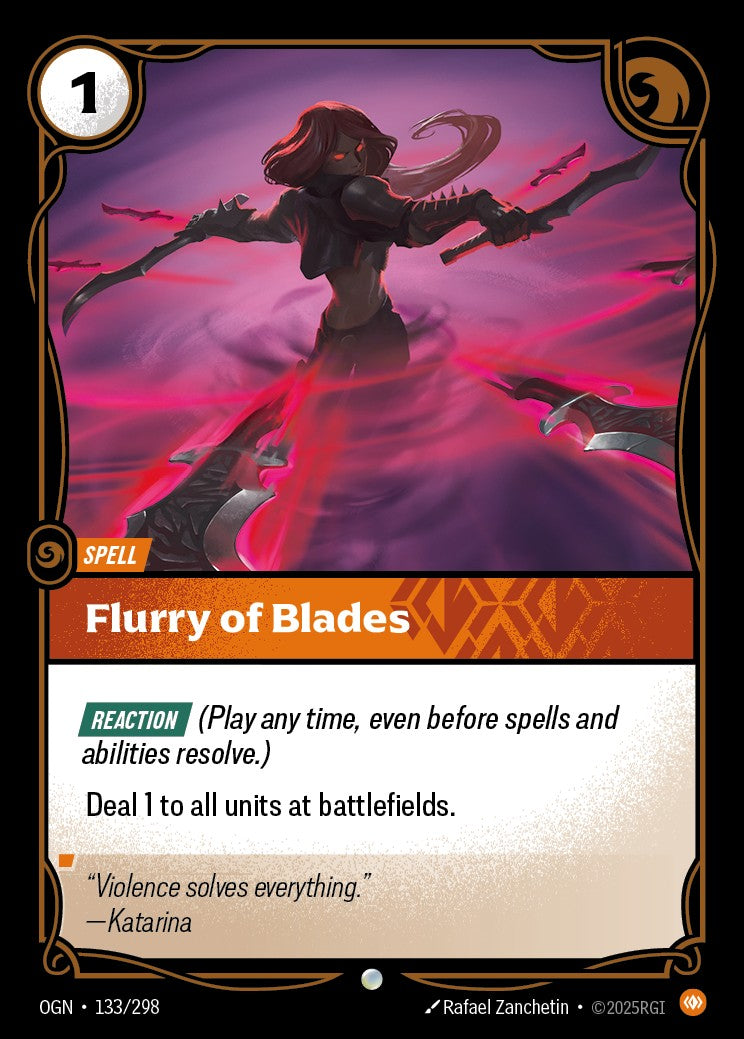 Flurry of Blades (Foil) - OGN-133