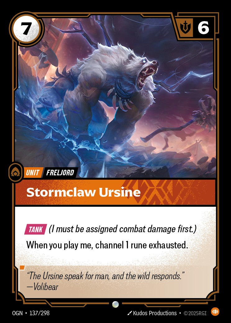 Stormclaw Ursine (Foil) - OGN-137