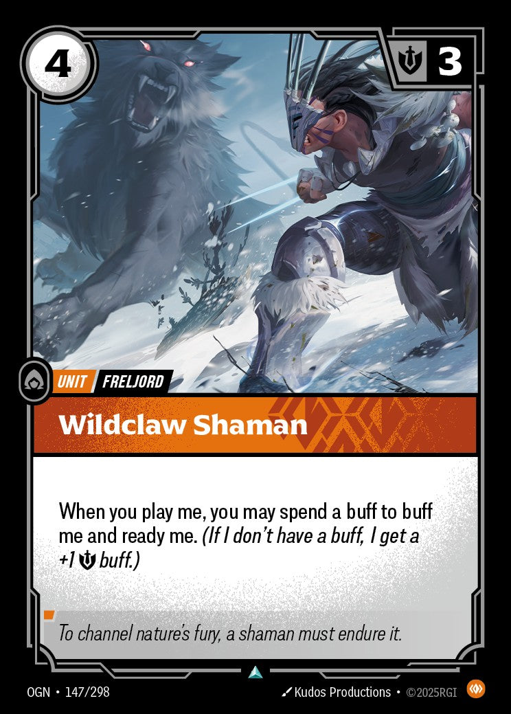 Wildclaw Shaman (Foil) - OGN-147