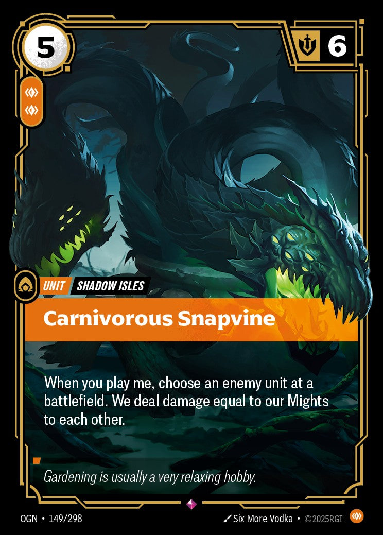 Carnivorous Snapvine - OGN-149
