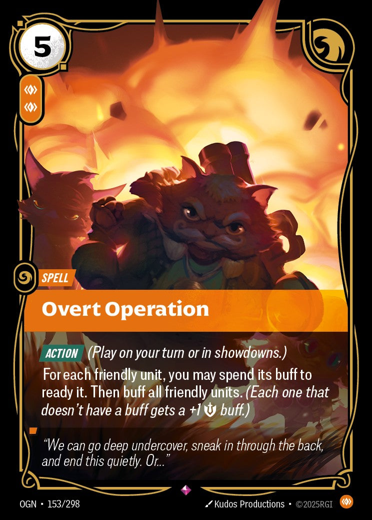 Overt Operation - OGN-153