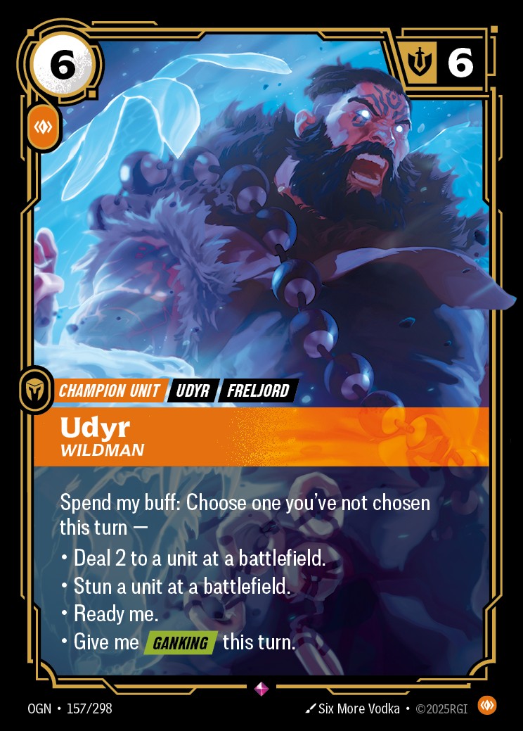 Udyr, Wildman - OGN-157