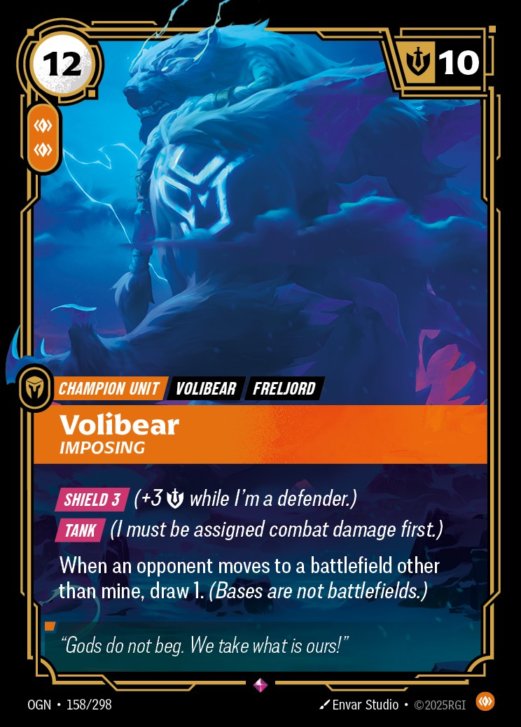 Volibear, Imposing - OGN-158