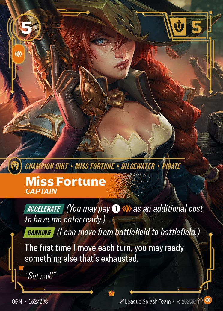 Miss Fortune, Captain - OGN-162
