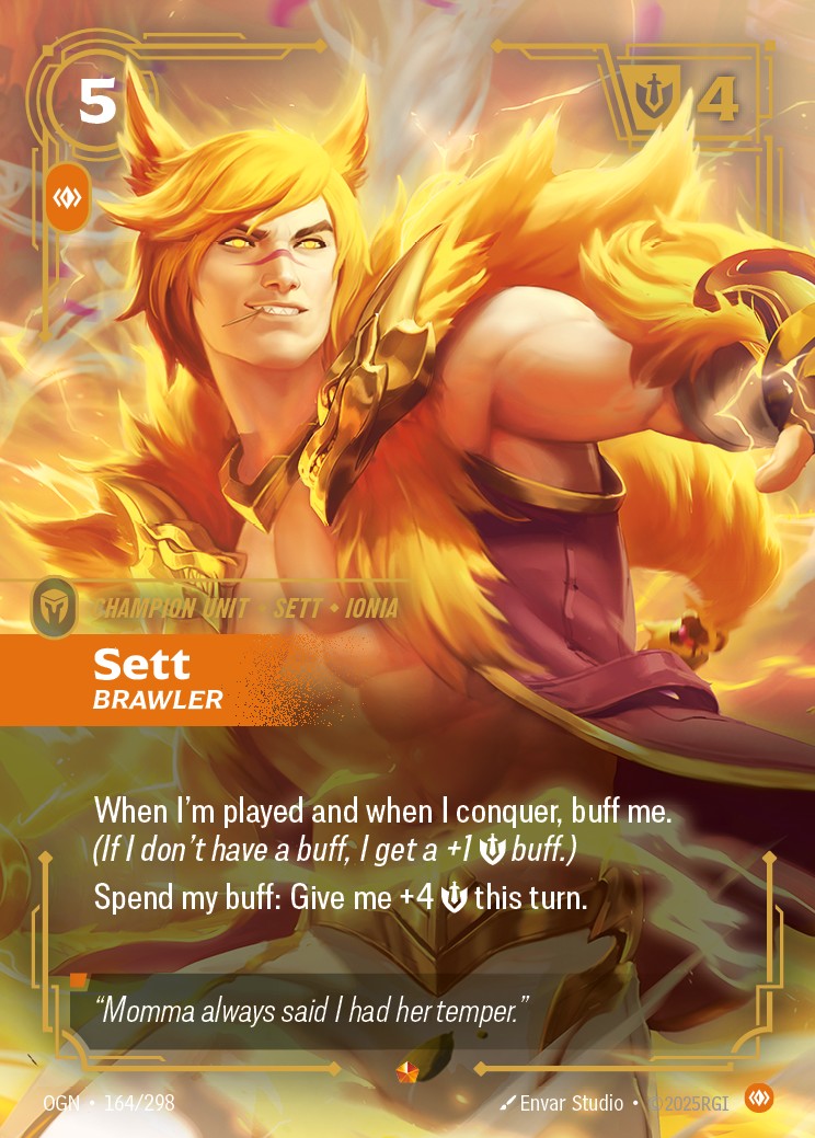 Sett, Brawler - OGN-164