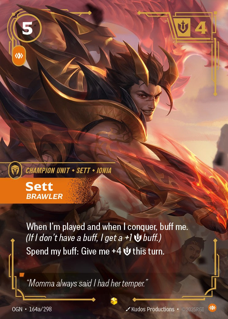 Sett, Brawler - OGN-164a
