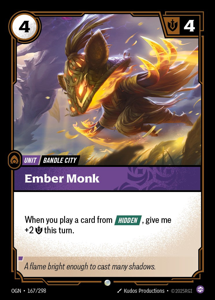 Ember Monk (Foil) - OGN-167