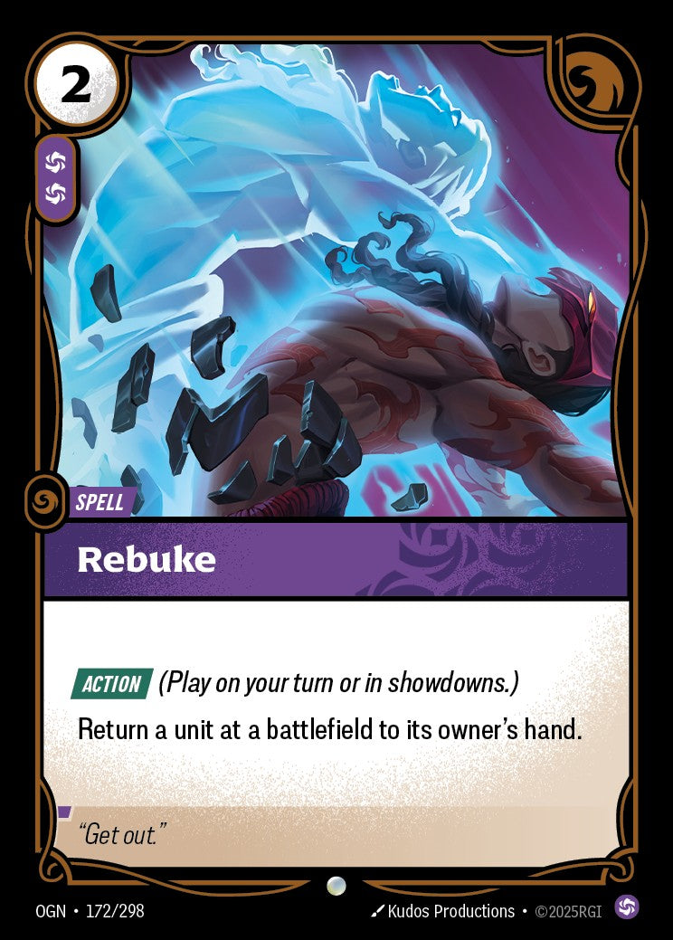 Rebuke (Foil) - OGN-172