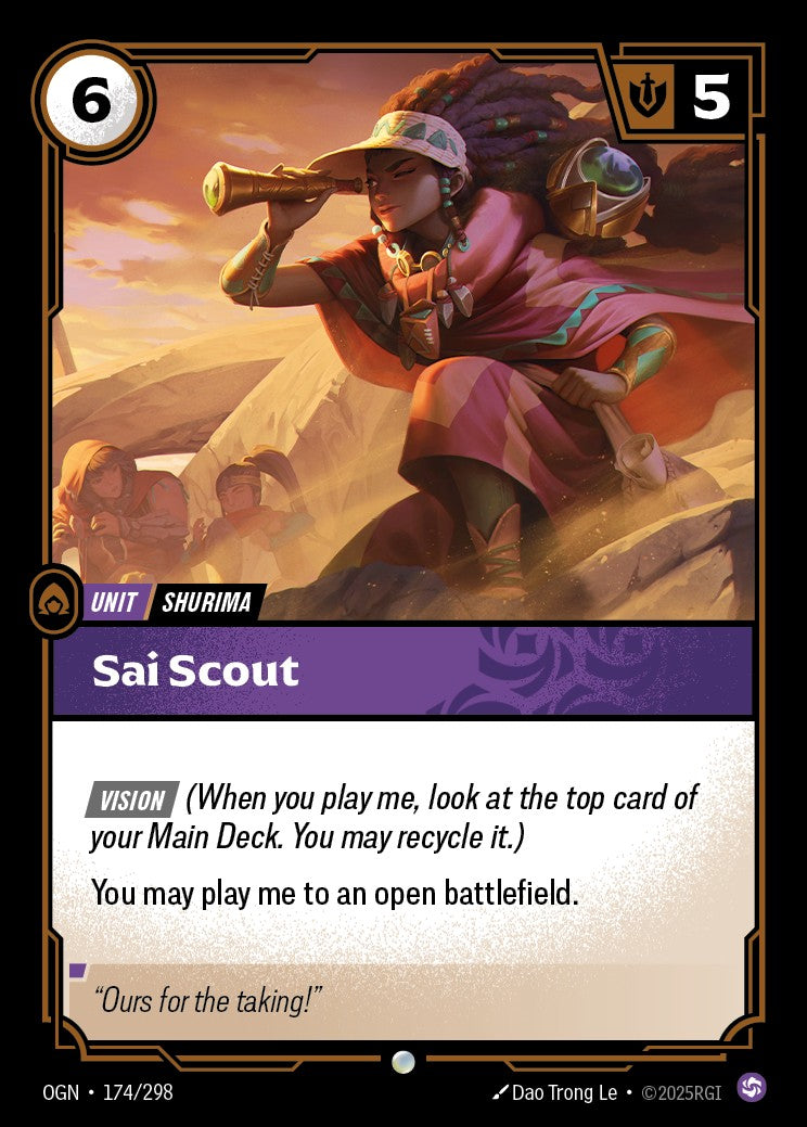 Sai Scout (Foil) - OGN-174