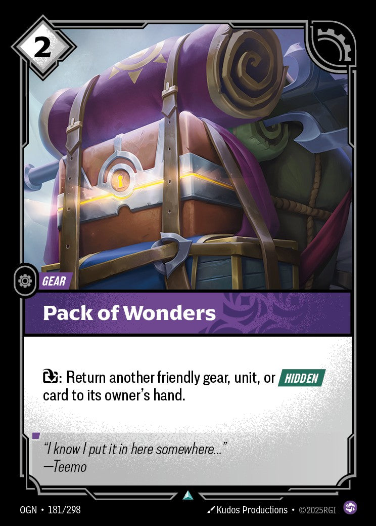Pack of Wonders (Foil) - OGN-181