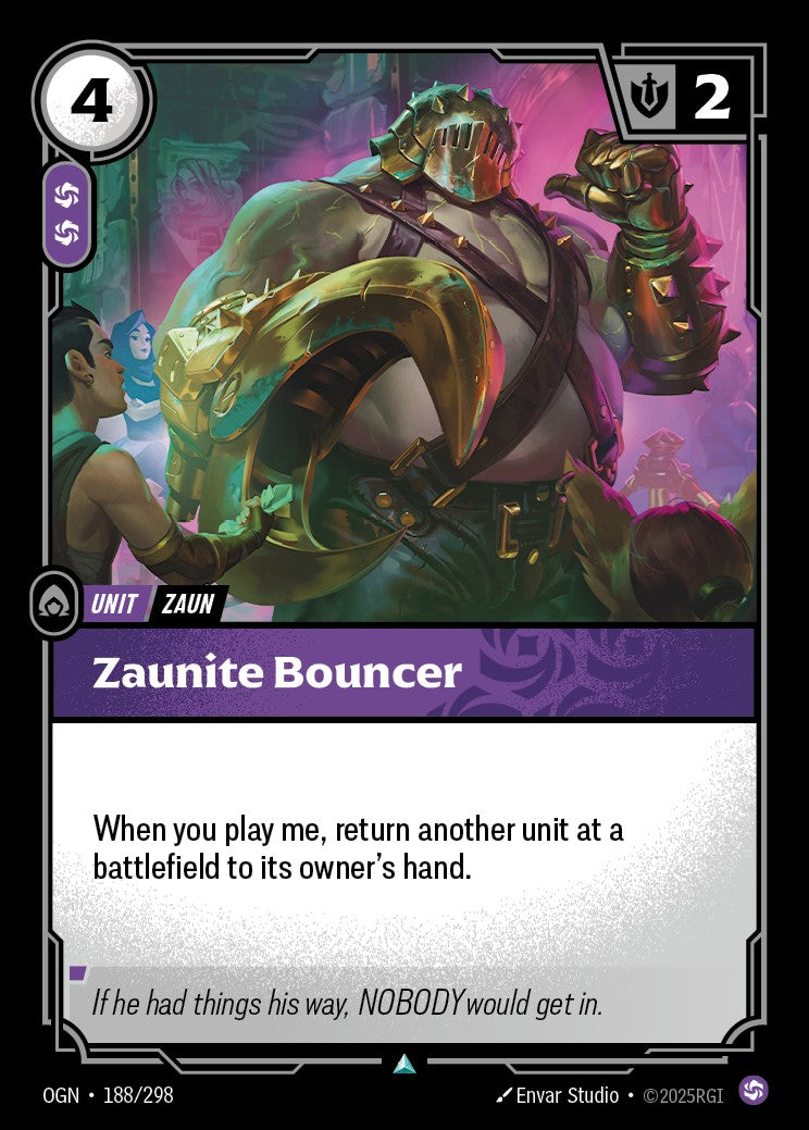 Zaunite Bouncer (Foil) - OGN-188