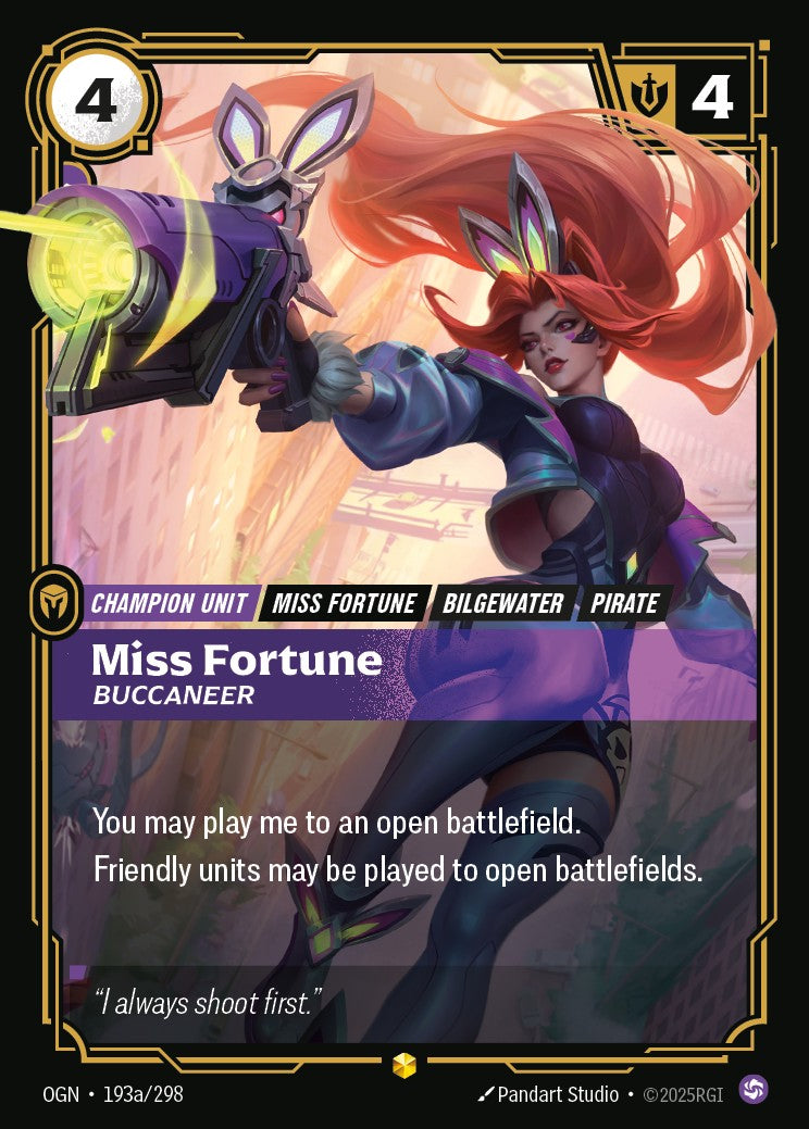 Miss Fortune, Buccaneer - OGN-193a