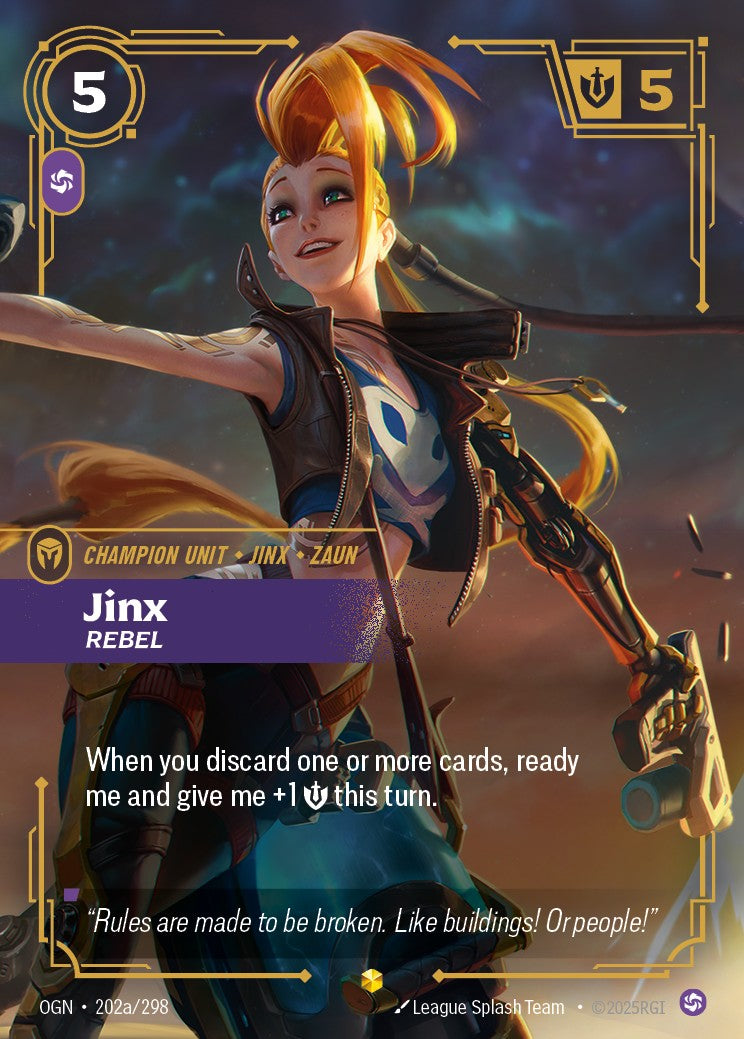 Jinx, Rebel - OGN-202a