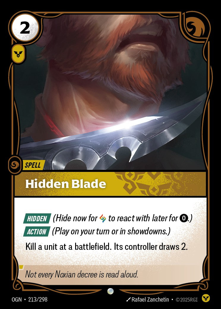 Hidden Blade (Foil) - OGN-213