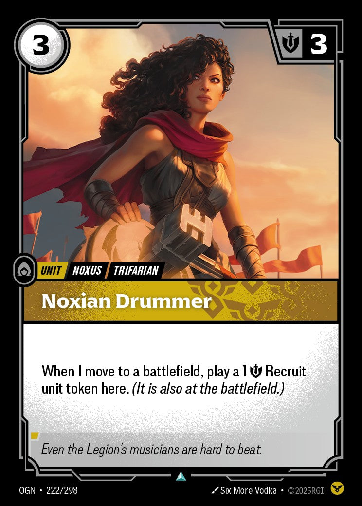 Noxian Drummer (Foil) - OGN-222