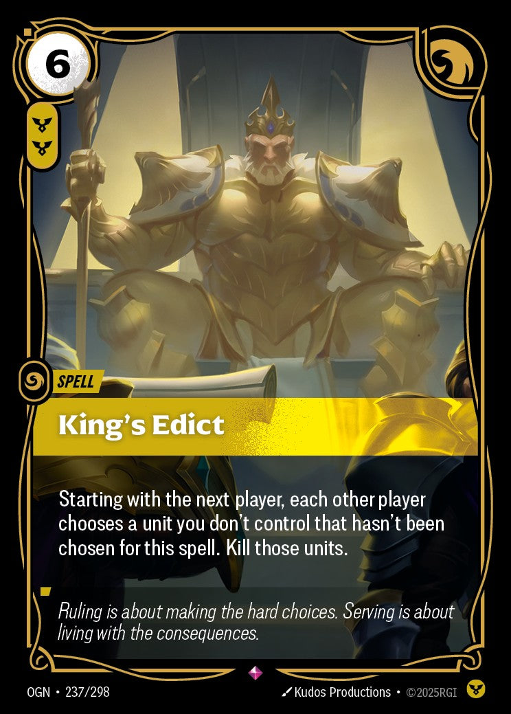 King's Edict - OGN-237