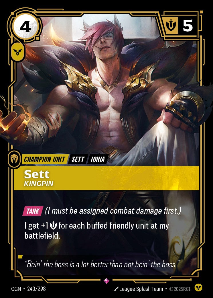 Sett, Kingpin - OGN-240