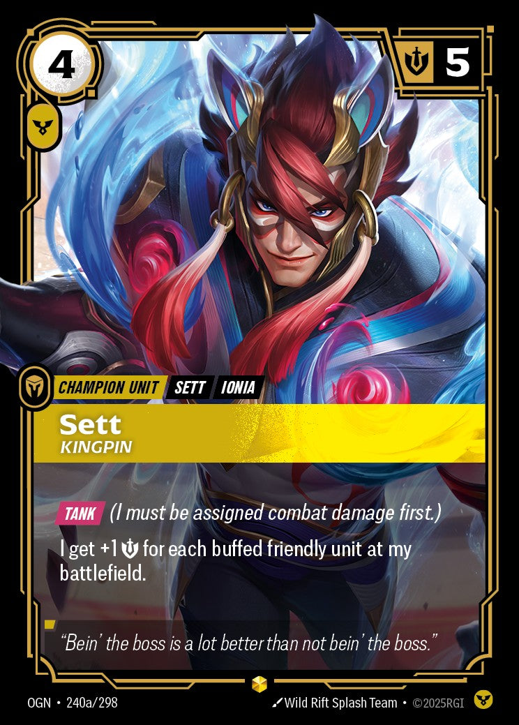 Sett, Kingpin - OGN-240a