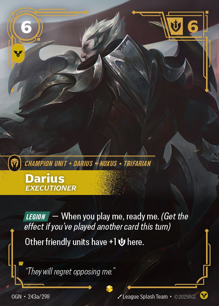 Darius, Executioner - OGN-243a