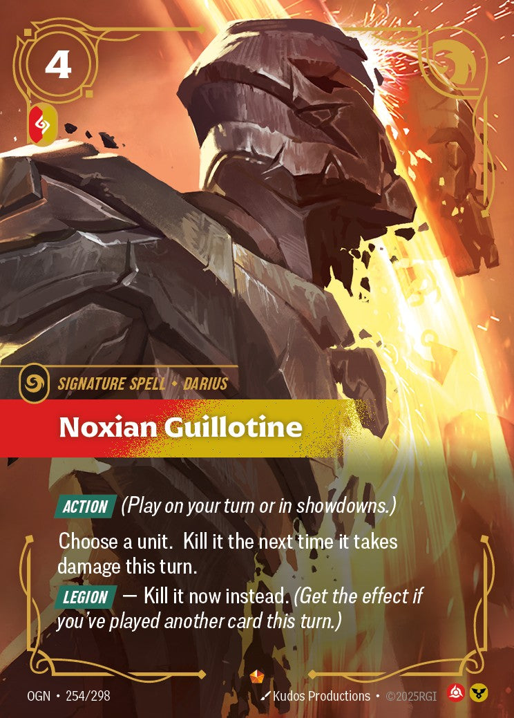 Noxian Guillotine - OGN-254