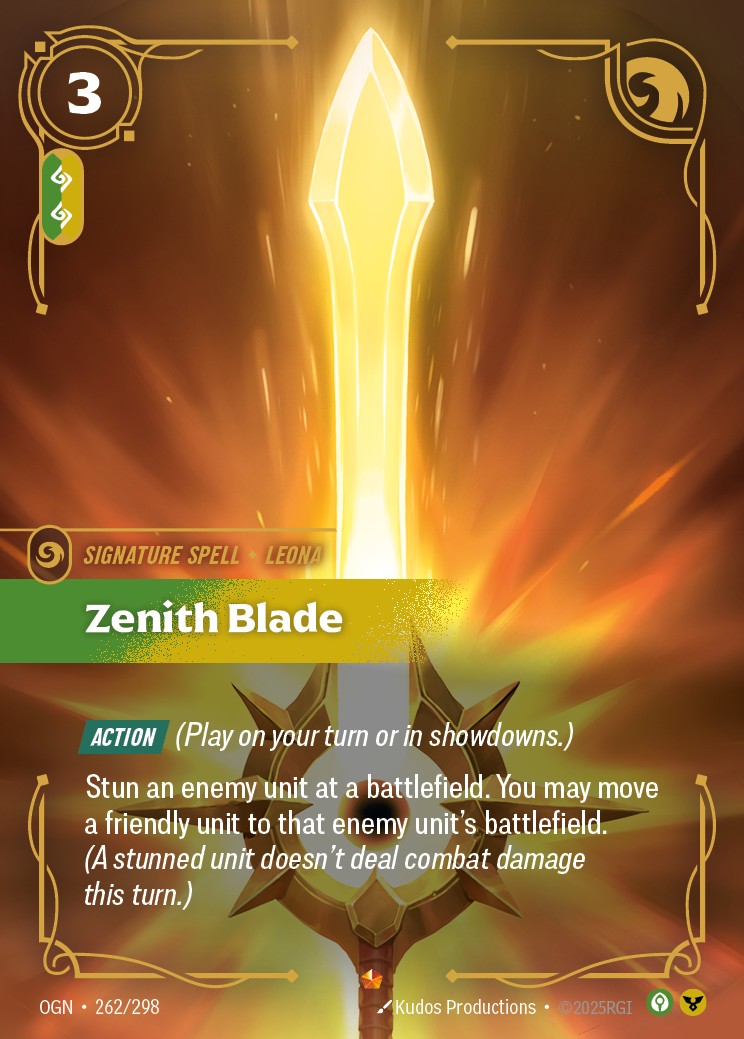 Zenith Blade - OGN-262