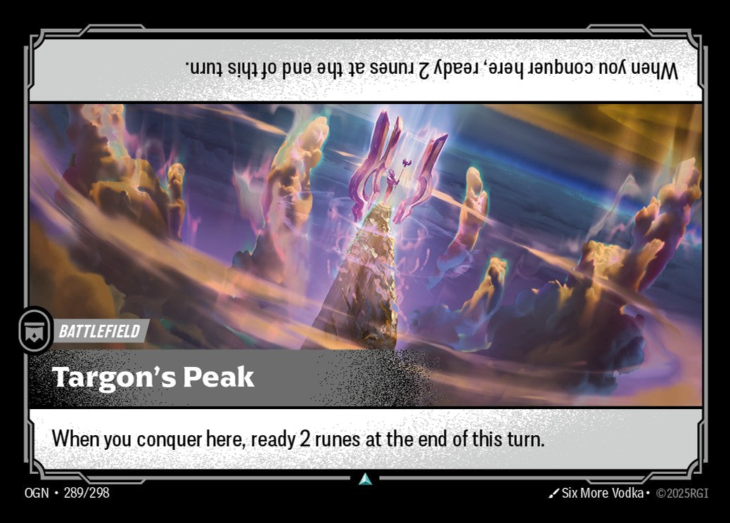 Targon's Peak (Foil) - OGN-289