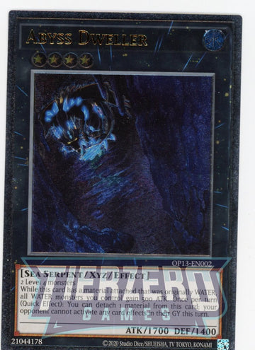 OP13-EN002 - Abyss Dweller - Ultimate Rare - OTS Tournament Pack 13