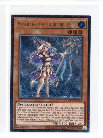 OP19-EN002 - Water Enchantress of the Temple - Ultimate Rare - OTS Tournament Pack 19 - EU PRINT