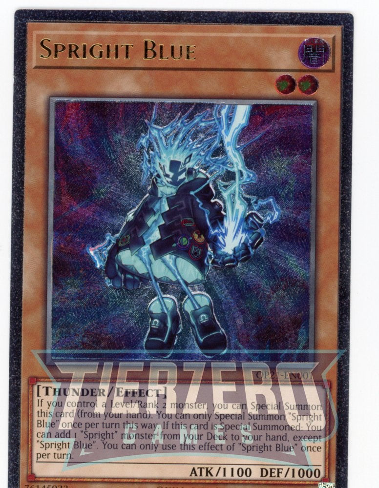 OP21-EN001 - Spright Blue - Ultimate Rare - Effect Monster -