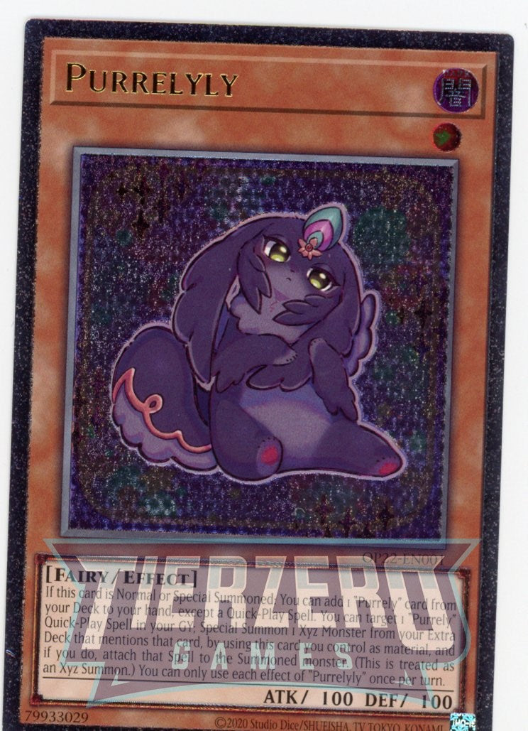 OP22-EN001 - Purrelyly - Ultimate Rare - Effect Monster -