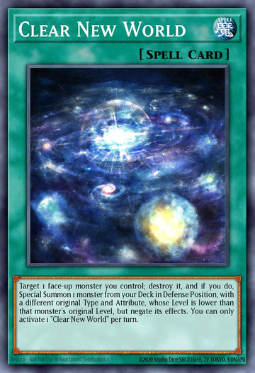 OP22-IT008 - Clear New World - Super Rare - OTS Tournament Pack 22