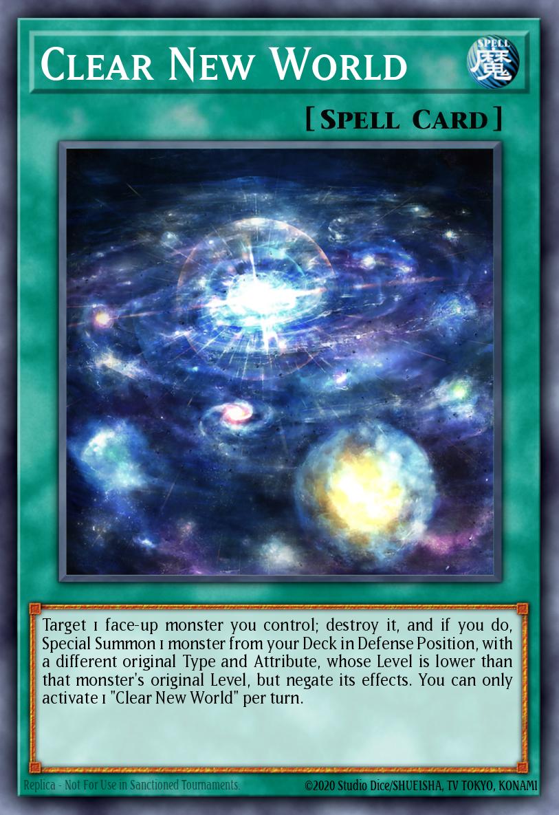 OP22-IT008 - Clear New World - Super Rare - OTS Tournament Pack 22