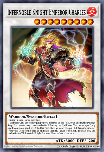 OP22-IT019 - Infernoble Knight Emperor Charles - Common - OTS Tournament Pack 22