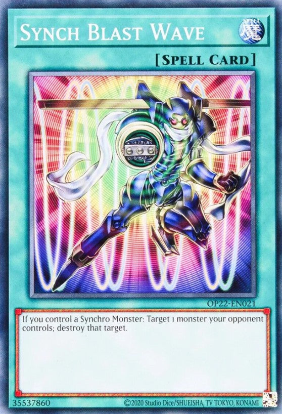 OP22-DE021 - Synch Blast Wave - Common - OTS Tournament Pack 22 German