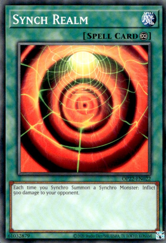 OP22-PT022 - Synch Realm - Common - OTS Tournament Pack 22 Portuguese