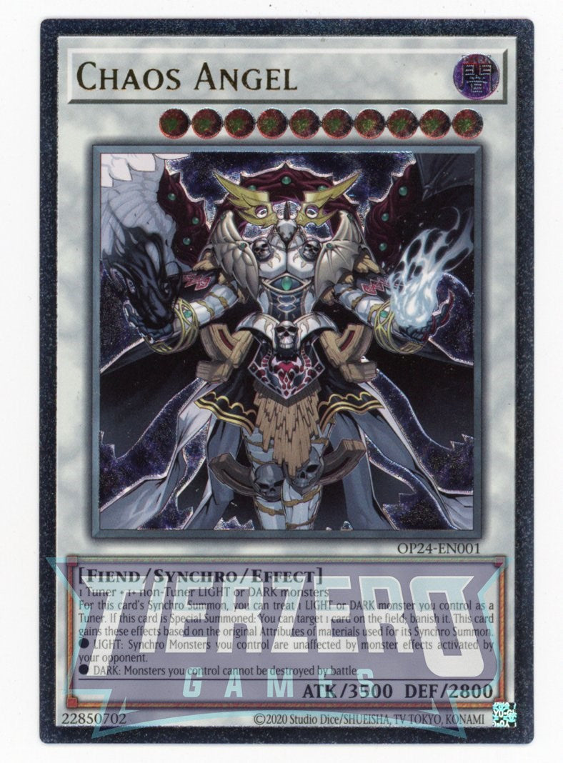 OP24-EN001 - Chaos Angel - Ultimate Rare - Effect Synchro Monster -