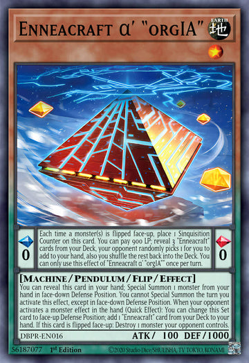 PHRE-EN016 - Proto Enneacraft - "orgIA" - Super Rare - Phantom Revenge