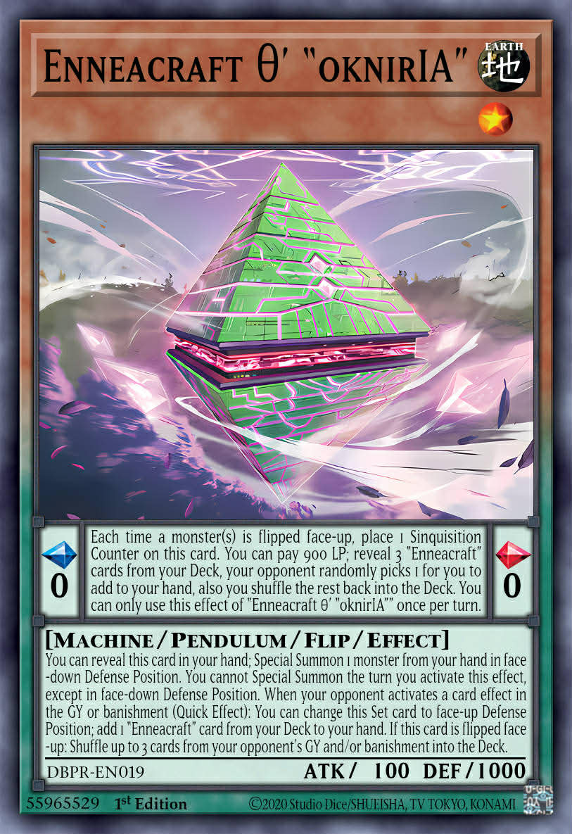 PHRE-EN019 - Enato Enneacraft - oknirIA - Rare - Phantom Revenge