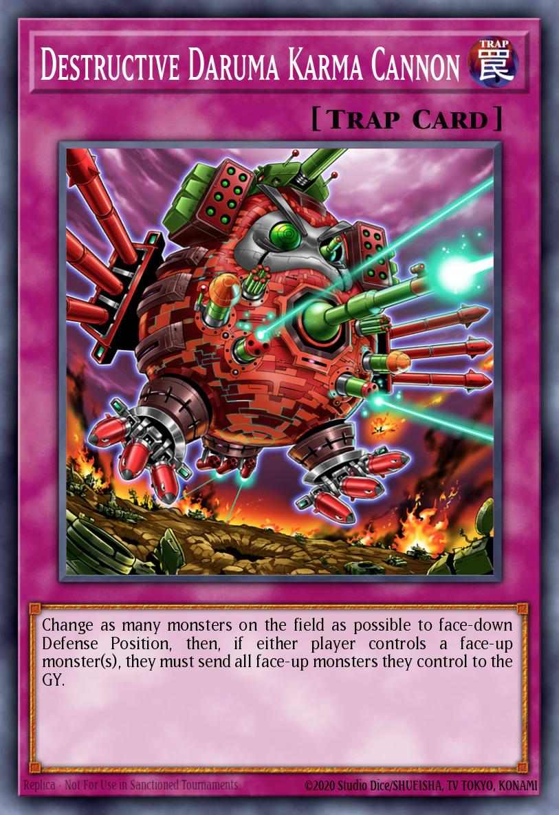 PHRE-EN030 - Destructive Daruma Karma Cannon - Rare - Phantom Revenge