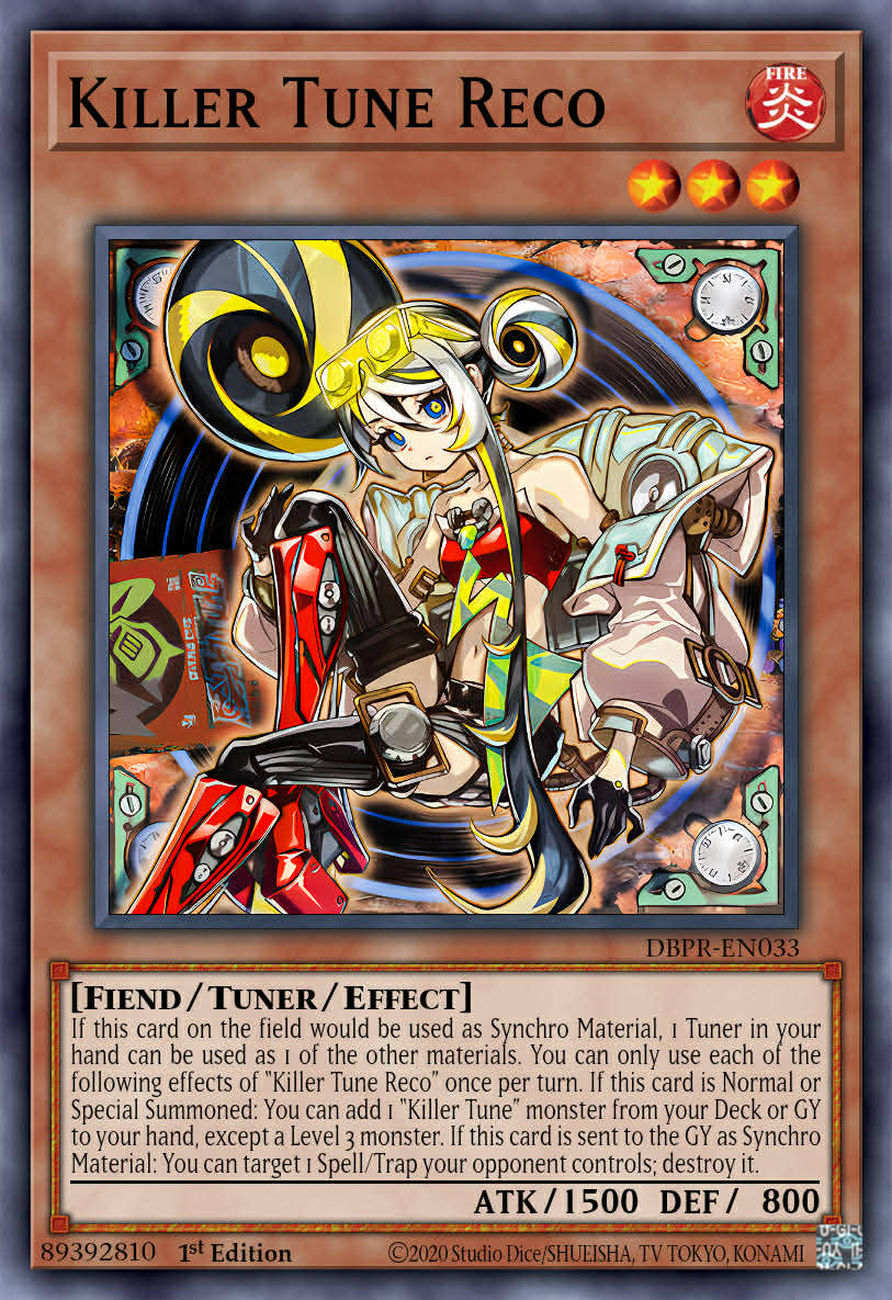 PHRE-EN033 - Kewl Tune Reco - Starlight Rare - Phantom Revenge