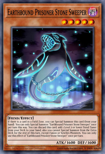 PHRE-EN044 - Earthbound Prisoner Stone Sweeper - Rare - Phantom Revenge