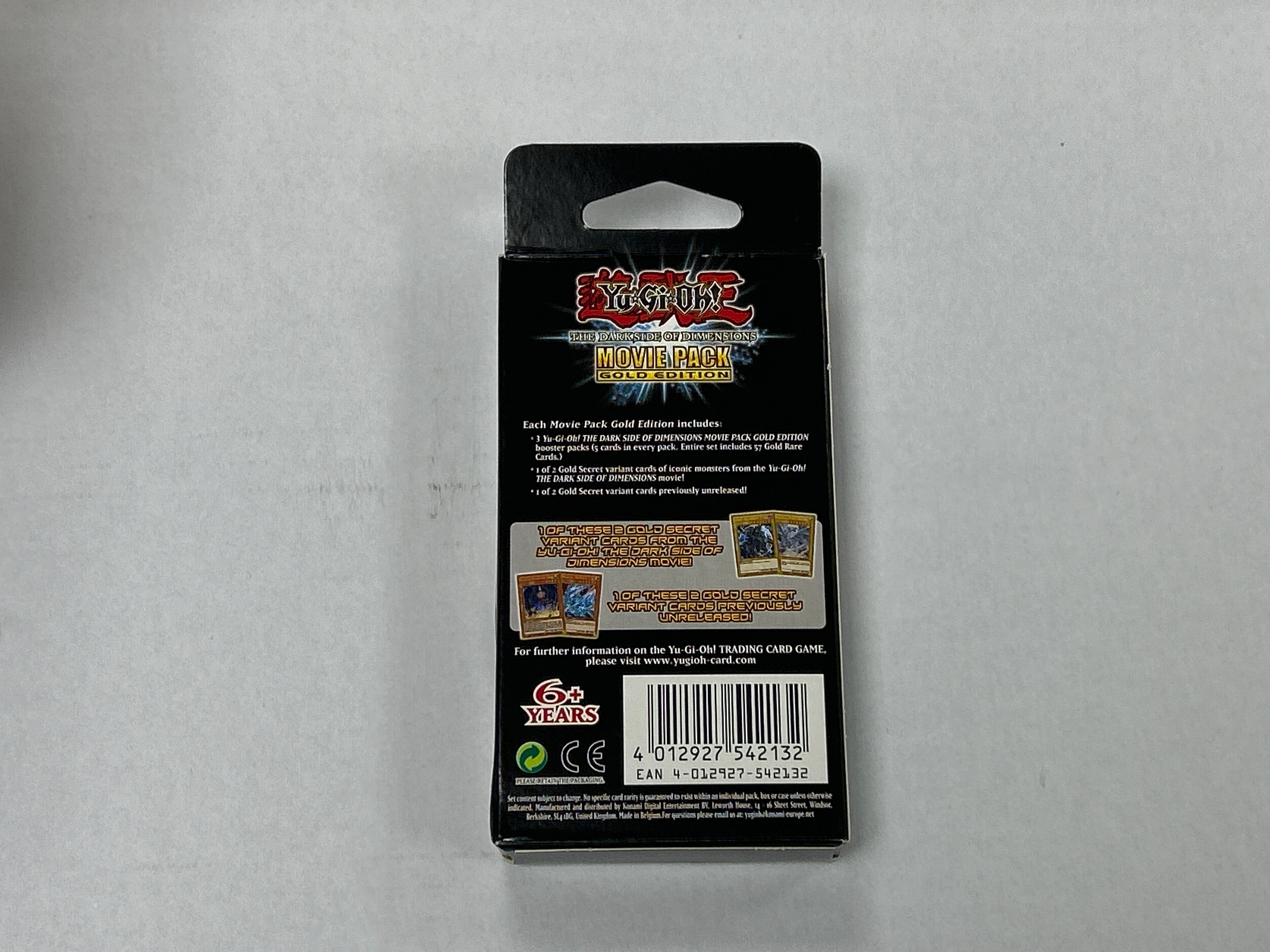 Yugioh - The Dark Side of Dimensions Movie Pack Gold Edition Special Edition