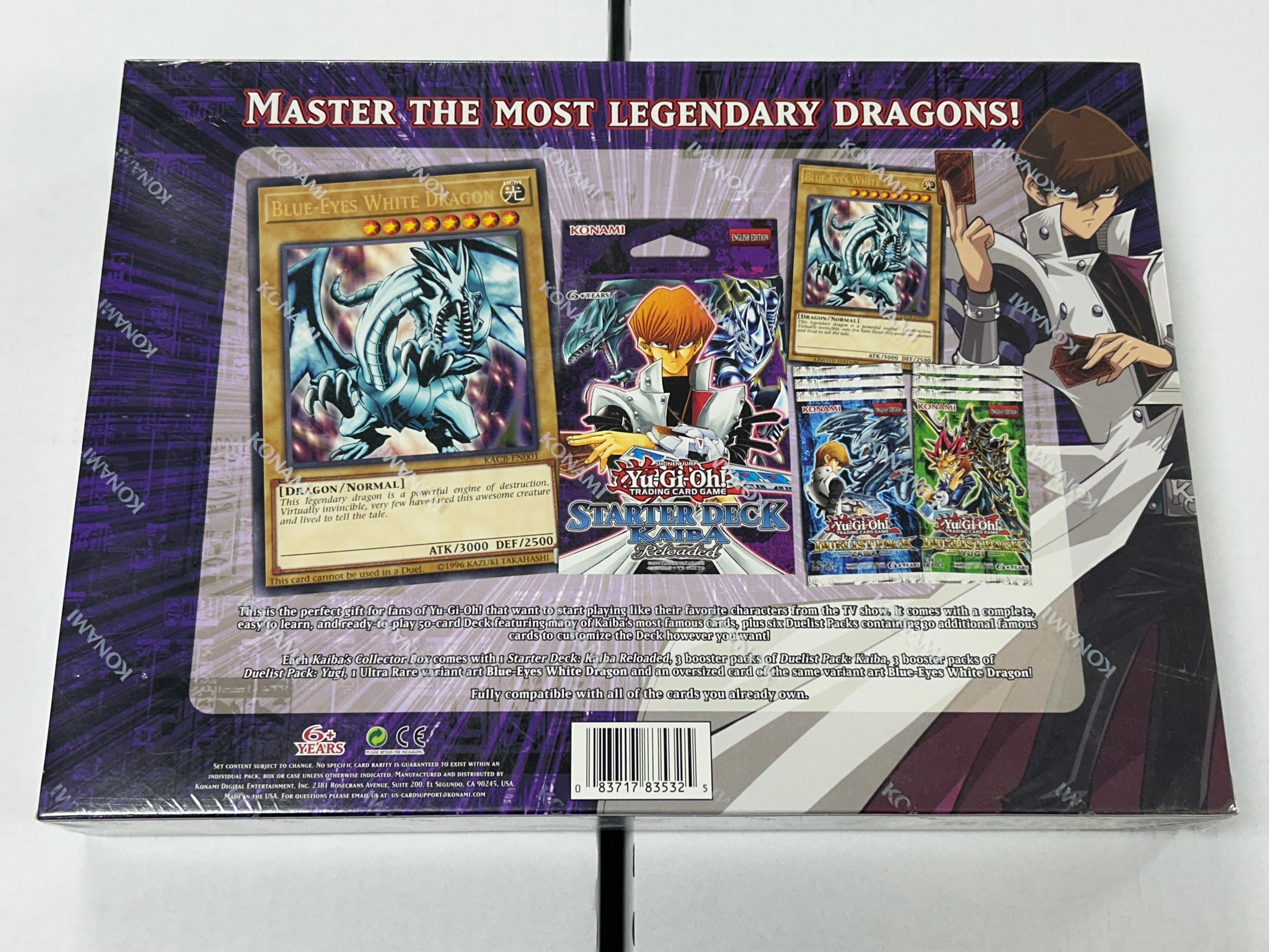 Yugioh - Kaiba's Collector Box - Duelist Pack Yugi + Kaiba - Sealed